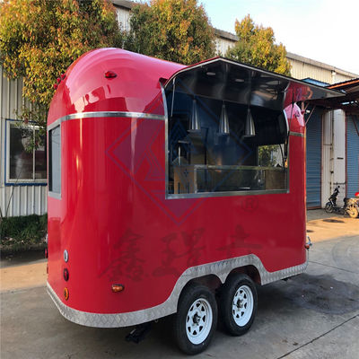 Camion alimentaire en acier inoxydable/plaque galvanisée/aluminium à essieux simples/doubles et bon