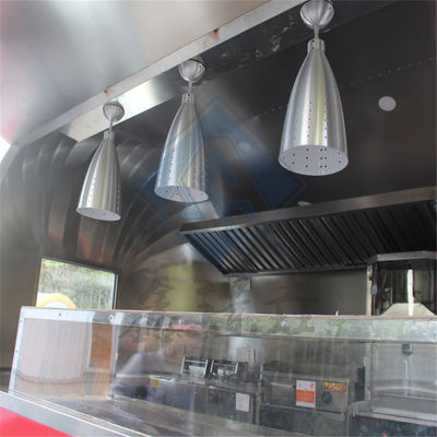 Camion alimentaire en acier inoxydable/plaque galvanisée/aluminium à essieux simples/doubles et bon