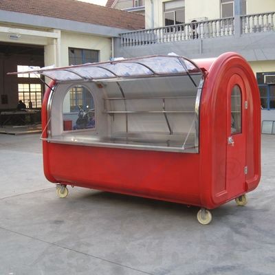 Favori des hôtels en acier galvanisé BBQ Food Truck Mobile Electric Motorcycle Food Cart