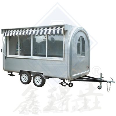 Vendre des collations fonction Food Truck avec le congélateur et le réfrigérateur le plus élevé