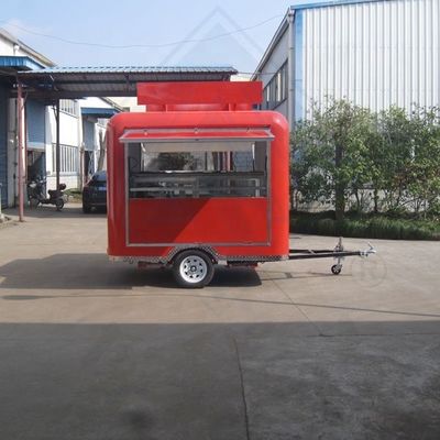 Snacks Dumpling Chariot alimentaire mobile avec une cuisine complète et un support technique vidéo de sièges