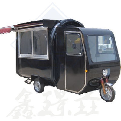 200 séries personnalisées de nourriture de couleur chariot à tricycle électrique gaz camion mobile hamburger grill