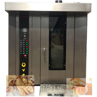 Cuisinier à pain rotatif en acier inoxydable à gaz industriel/électrique/diesel pour boulangerie