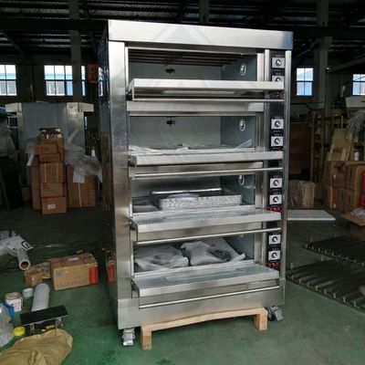 Fours commerciaux Équipement de boulangerie Fours de boulangerie multifonctionnels 1 pont Fours électriques