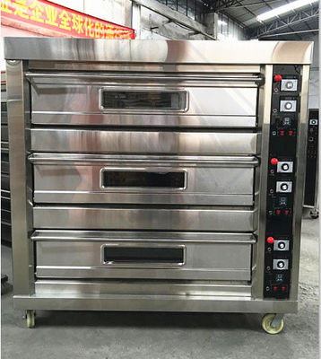 Four à pâtisserie multifonctionnelle pour noix Équipement de pâtisserie à gaz commercial à pont unique