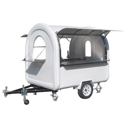 850 kg Voiture de caravane à hot-dogs panier de crème glacée food kiosk/ food vending truck L280cm*W200cm*H210cm