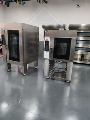 Forneau à convection électrique à rotation industrielle pour boulangerie
