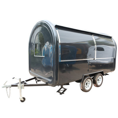 Camion alimentaire électrique de style rétro pour les hot-dogs et les glaces Slush 2300*1750*2100mm Taille