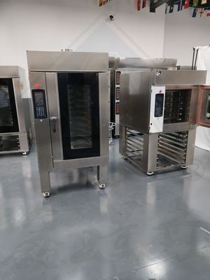 5 plateaux Capacité Équipement de boulangerie automatique Four à convection industrielle pour la cuisson des viandes