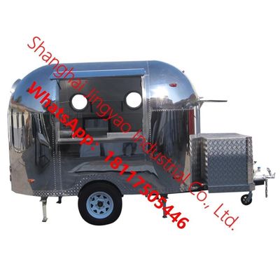 1500 kg jy-FR220I Shanghai jy scooter essence remorques alimentaires glaces vélo camion de camping