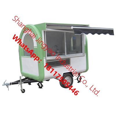 1500 kg jy-FR220I Shanghai jy scooter essence remorques alimentaires glaces vélo camion de camping