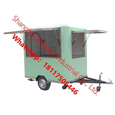 1500 kg jy-FR220I Shanghai jy scooter essence remorques alimentaires glaces vélo camion de camping