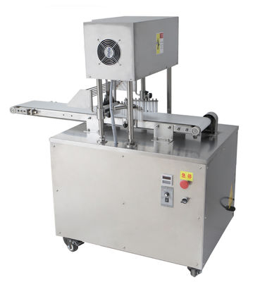 220V 120pcs/min Machine de remplissage inférieure en incrustation pour les biscuits d'ours et les glaces Mochi