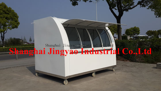 Chariot de café à vélo mobile avec construction et fonctionnalité