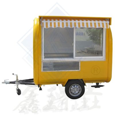Trailer de cuisine mobile avec fonction de collation de vente complète chariot de nourriture