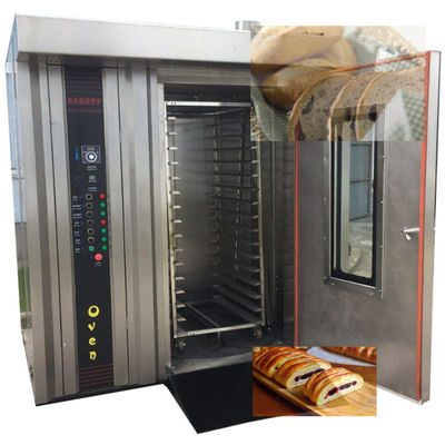 Forneau rotatif électrique diesel à pain entièrement automatique pour un contrôle précis de la température