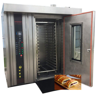 32 plateaux machine à cuire à gaz industrielle automatique rotative pour équipement de transformation alimentaire