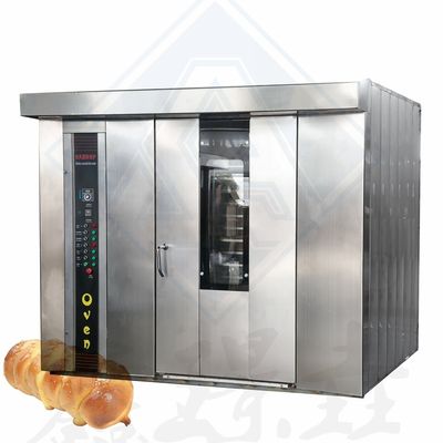 Automatisation cuisson rotative source d'alimentation électrique four commercial pour équipement de boulangerie