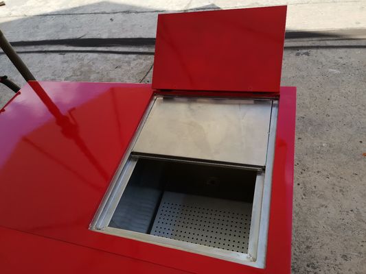 Longue durée de vie Le lait, le thé, le jus de boisson Chariot à vélo pour collations Chariot alimentaire mobile