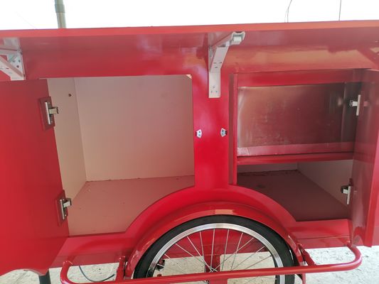 Longue durée de vie Le lait, le thé, le jus de boisson Chariot à vélo pour collations Chariot alimentaire mobile