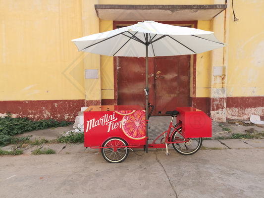 Vidéo Support technique panier de vente vélo glace avec batterie magasin alimentaire vélo électrique