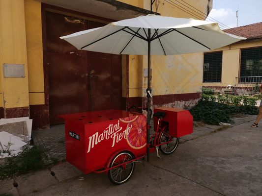 Vidéo Support technique panier de vente vélo glace avec batterie magasin alimentaire vélo électrique