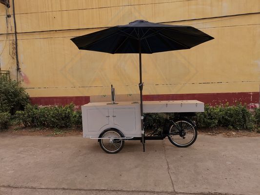 Matériau de base Fabricant de collations végétales pour les commerces de rue Bière Chariot à vélo Chariot alimentaire mobile