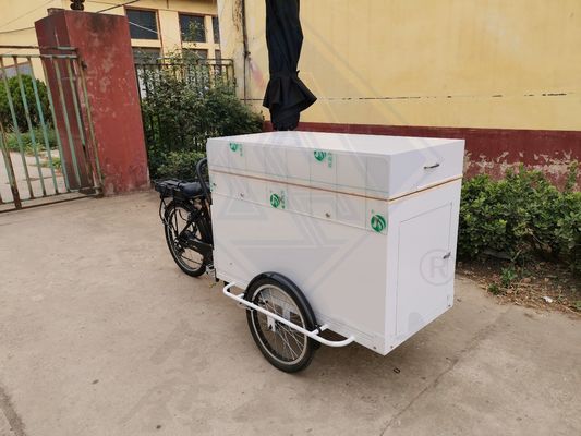 Matériau de base Fabricant de collations végétales pour les commerces de rue Bière Chariot à vélo Chariot alimentaire mobile