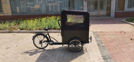 Taille personnalisable Tricycle fast-food avec panier de café Plaque en aluminium