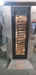 Forneau industriel électrique à 15 plateaux pour l'automatisation des boulangeries commerciales dans les équipements de boulangerie