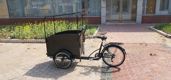 Taille personnalisable Tricycle fast-food avec panier de café Plaque en aluminium