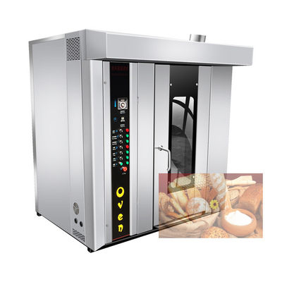Longue durée de vie four à pain électrique industriel rotatif pour gâteaux biscuits biscuits pain