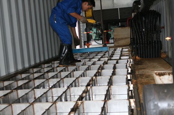 Machines industrielles de blocage de glace pour la production de glace à grande échelle