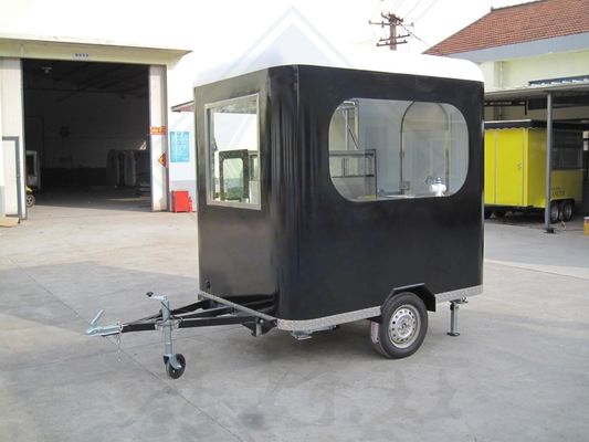 Chariot-remorque de service alimentaire pour la vente en plein air dans les rues et chariot-remorque mobile pour la cuisine