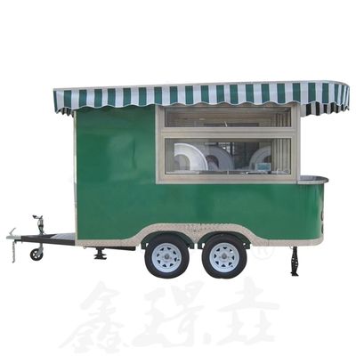 1200kg Capacité de charge Moteur tricycle Chariot alimentaire mobile pour la plage de dinde Chariot d'affichage alimentaire
