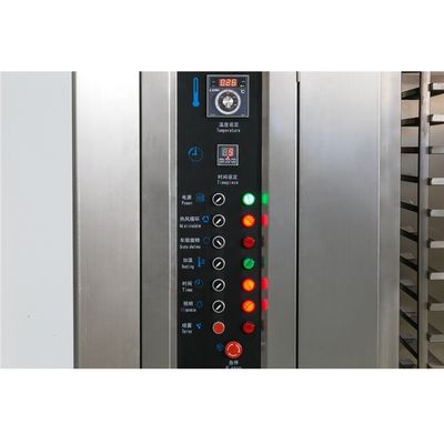 Four rotatif entièrement automatique avec fonction de vapeur pour la fabrication de biscuits