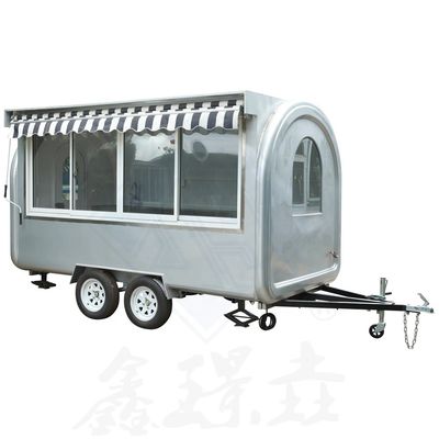 Produits alimentaires commerciaux Chariots électriques chinois mobiles Chariot à hot-dogs Snack Produits alimentaires Pommes de terre