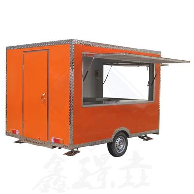 Équipement de restauration rapide pour loisirs Camion de collations personnalisé pour les frites mobiles Vente