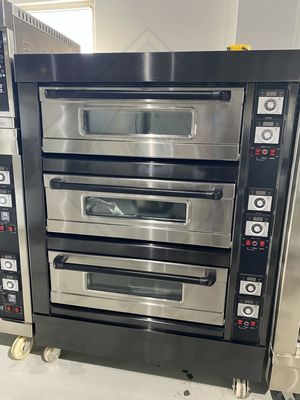 1 pont 1 plateau four à plat électrique L'équipement incontournable pour les entreprises de boulangerie