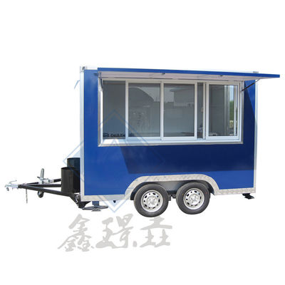 Chariot de livraison de nourriture électrique mobiles camions alimentaires lait hot dog avec et matière première lait