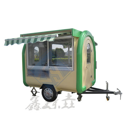 Chariot de livraison de nourriture électrique mobiles camions alimentaires lait hot dog avec et matière première lait