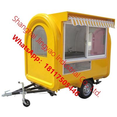 Chariot alimentaire mobile Shanghai Jingyao Parfait pour les applications de vente au détail et de boulangerie