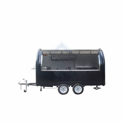 Chariot de vente pratique avec fabricant de snacks multifonctionnel et conception portable