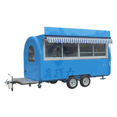 Chariot de vente pratique avec fabricant de snacks multifonctionnel et conception portable
