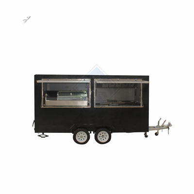 Chariot de vente pratique avec fabricant de snacks multifonctionnel et conception portable