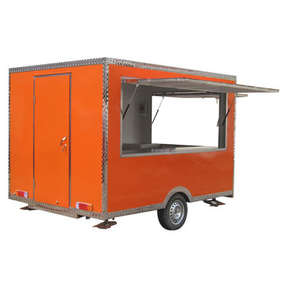 Chariot à chiens au maïs sucré Pizza Bbq Chariot alimentaire / Chariots alimentaires mobiles Durable et abordable