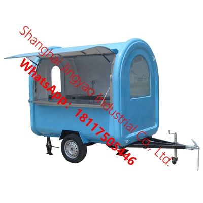 Matériau de base Fruits JY-BT400 Chariot à hot-dog 1500kg Capacité et chariot alimentaire à pommes de terre Tornado
