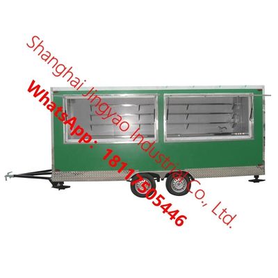 Matériau de base Fruits JY-BT400 Chariot à hot-dog 1500kg Capacité et chariot alimentaire à pommes de terre Tornado
