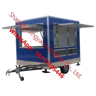 Matériau de base Fruits JY-BT400 Chariot à hot-dog 1500kg Capacité et chariot alimentaire à pommes de terre Tornado