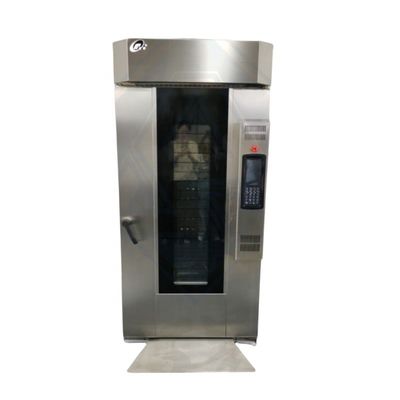 10 plateaux four rotatif pour boulangerie en acier inoxydable source d'énergie interne gaz électrique